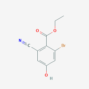 Ethyl 2-bromo-6-cyano-4-hydroxybenzoate