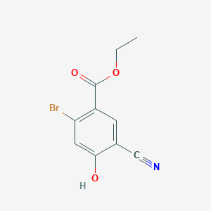 Ethyl 2-bromo-5-cyano-4-hydroxybenzoate