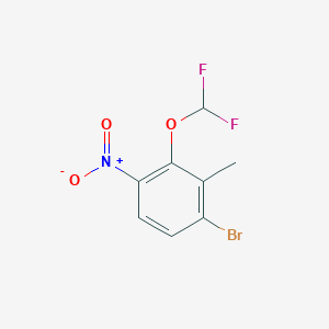 6-Bromo-2-difluoromethoxy-3-nitrotoluene