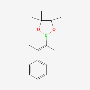 4,4,5,5-tetramethyl-2-[(Z)-3-phenylbut-2-en-2-yl]-1,3,2-dioxaborolane