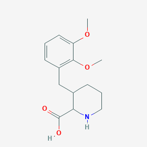 3-(2,3-Dimethoxybenzyl)piperidine-2-carboxylic acid