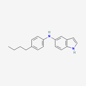 N-(4-butylphenyl)-1H-indol-5-amine