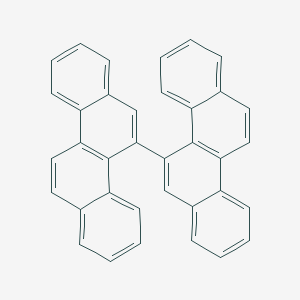 molecular formula C36H22 B14125604 5,5'-Bichrysene 