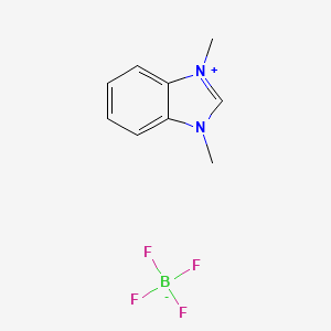 molecular formula C9H11BF4N2 B14125622 1,3-Dimethyl-benzimidazolium tetrafluoroborate 