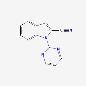 1-(Pyrimidin-2-yl)-1H-indole-2-carbonitrile