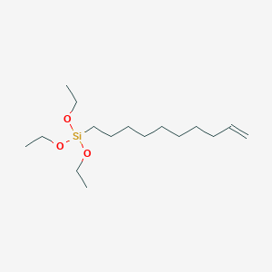 molecular formula C16H34O3Si B14125759 9-Decenyltriethoxysilane CAS No. 152222-61-2