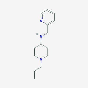 1-propyl-N-(pyridin-2-ylmethyl)piperidin-4-amine