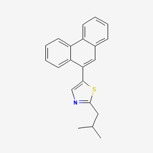 2-(Iso-butyl)-5-(phenanthren-9-yl)thiazole