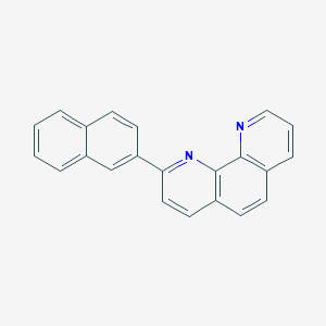 molecular formula C22H14N2 B14125970 2-(Naphthalen-2-yl)-1,10-phenanthroline 