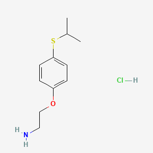 2-(4-Isopropylsulfanylphenoxy)ethylamine hydrochloride