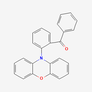 molecular formula C25H17NO2 B14126032 10-(2-benzoylphenyl)-10H-phenoxazine 