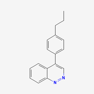 4-(4-Propylphenyl)cinnoline