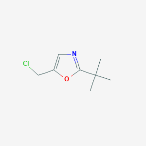 2-tert-Butyl-5-(chloromethyl)-1,3-oxazole