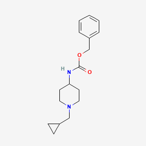 molecular formula C17H24N2O2 B14126080 Benzyl (1-(cyclopropylmethyl)piperidin-4-yl)carbamate 