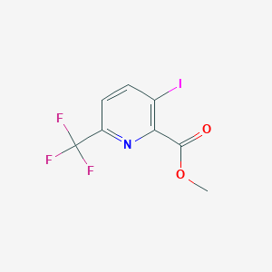 Methyl 3-iodo-6-(trifluoromethyl)picolinate