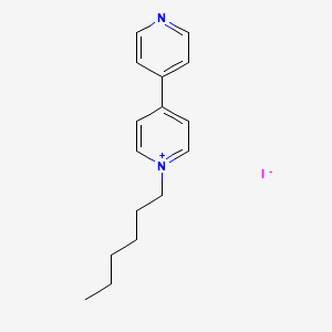 1-Hexyl-[4,4'-bipyridin]-1-ium iodide