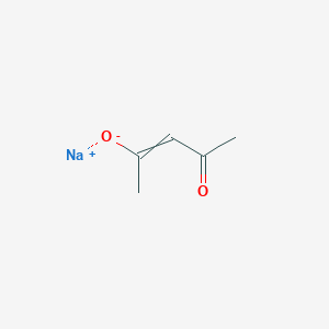 molecular formula C5H7NaO2 B14126157 sodium;4-oxopent-2-en-2-olate 