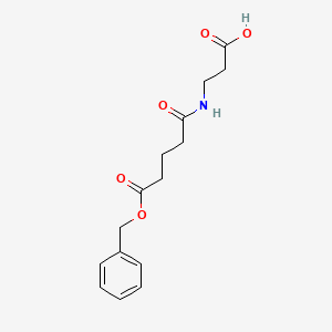 4-(2-Carboxyethylcarbamoyl)butyric acid benzyl ester