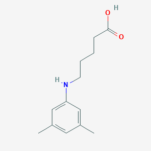 molecular formula C13H19NO2 B14126194 5-[(3,5-Dimethylphenyl)amino]pentanoic acid 