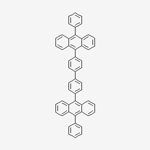 molecular formula C52H34 B14126248 4,4'-Bis(10-phenylanthracen-9-yl)-1,1'-biphenyl 