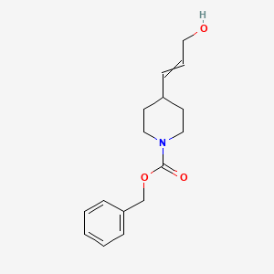 trans-4-(3-Hydroxypropenyl)piperidine-1-carboxylic acid benzyl ester