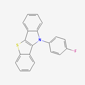 10H-10-(4-Fluorophenyl)-benzo[4,5]thieno[3,2-b]indole