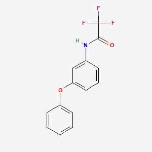 2,2,2-trifluoro-N-(3-phenoxyphenyl)acetamide