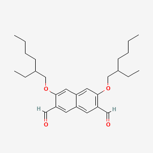 3,6-Bis(2-ethylhexyl)naphthalene-2,7-dicarbaldehyd