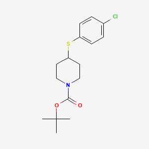 4-(4-Chloro-phenylsulfanyl)-piperidine-1-carboxylic acid tert-butyl ester