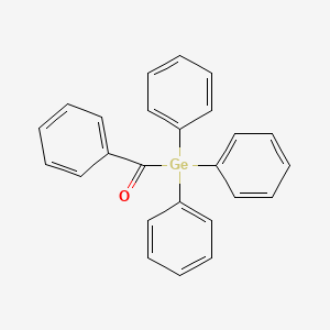 molecular formula C25H20GeO B14126681 Phenyl(triphenylgermyl)methanone CAS No. 4639-86-5