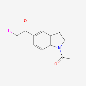 1-(1-Acetylindolin-5-yl)-2-iodoethanone