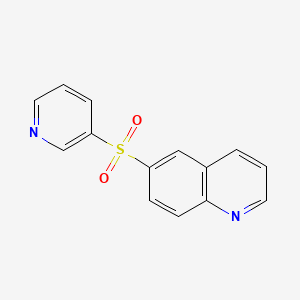 6-(Pyridine-3-sulfonyl)quinoline