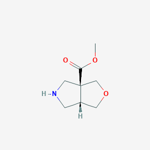 Cis-Methyl Hexahydro-1H-Furo[3,4-C]Pyrrole-3A-Carboxylate