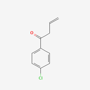 molecular formula C10H9ClO B14126856 3-Buten-1-one, 1-(4-chlorophenyl)- CAS No. 95827-00-2