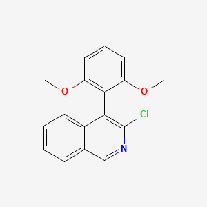 3-Chloro-4-(2,6-dimethoxyphenyl)isoquinoline