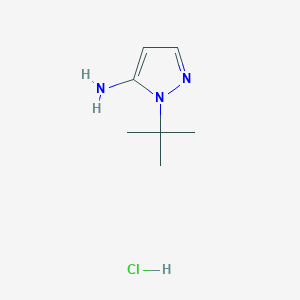 1-tert-butyl-1H-pyrazol-5-amine hydrochloride