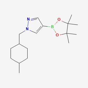1-(4-Methylcyclohexylmethyl)-4-(4,4,5,5-tetramethyl-[1,3,2]dioxaborolan-2-yl)-1H-pyrazole