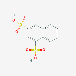 molecular formula C10H8O6S2 B14127013 Naphthalene-1,3-disulfonic acid CAS No. 6094-26-4