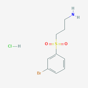 3-(3-Bromobenzenesulfonyl)-propylamine hydrochloride
