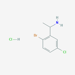 1-(2-Bromo-5-chlorophenyl)-ethylamine hydrochloride