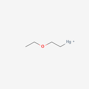 molecular formula C4H9HgO+ B14127209 Mercury(1+), (2-ethoxyethyl)- CAS No. 141845-32-1