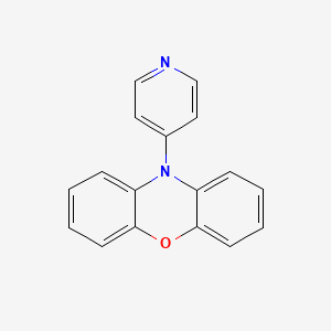 molecular formula C17H12N2O B14127231 10-(Pyridin-4-yl)-10H-phenoxazine 