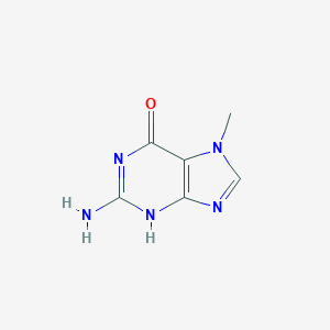 molecular formula C6H7N5O B141273 7-Methylguanine CAS No. 578-76-7