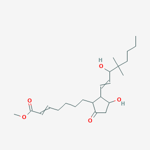 methyl 7-[3-hydroxy-2-(3-hydroxy-4,4-dimethyloct-1-enyl)-5-oxocyclopentyl]hept-2-enoate