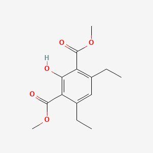 Dimethyl 4,6-diethyl-2-hydroxyisophthalate