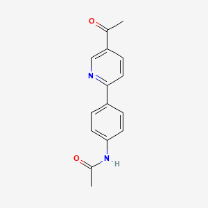 N-[4-(5-Acetyl-pyridin-2-yl)-phenyl]-acetamide