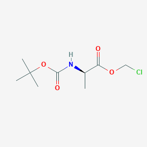 R-2-tert-Butoxycarbonylaminopropionic acid chloromethyl ester