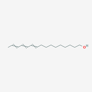 Hexadeca-10,12,14-trien-1-ol