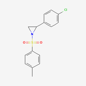 Aziridine, 2-(4-chlorophenyl)-1-[(4-methylphenyl)sulfonyl]-