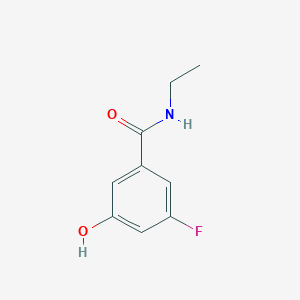 N-Ethyl-3-fluoro-5-hydroxybenzamide